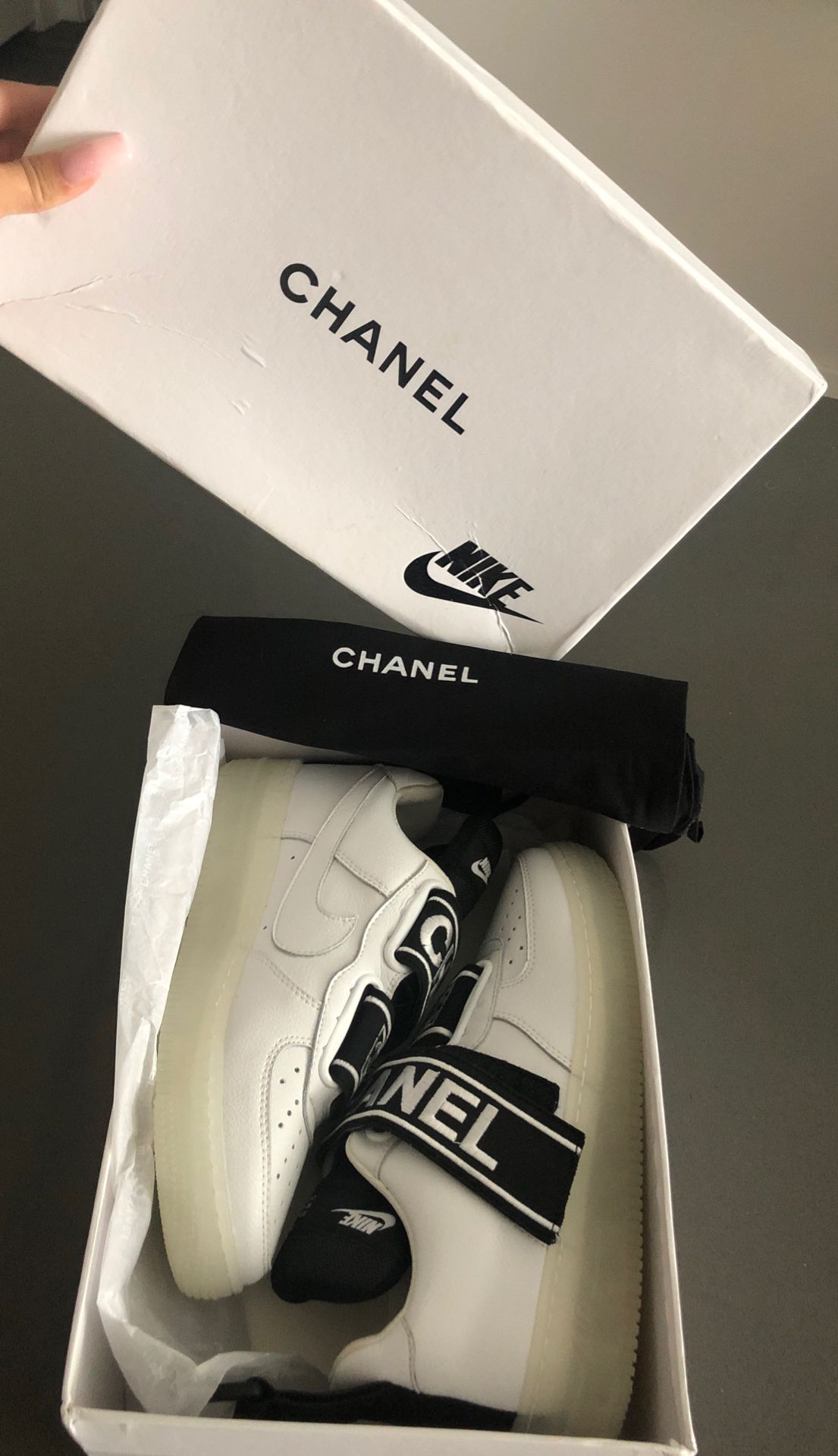 Chanel nike sneakers