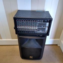  2 EV SX200 PA Speakers.