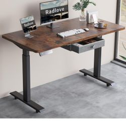 Standing Desk With Electric Motor