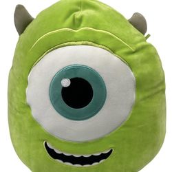 Mike Wazowski Squishmallow Disney Monsters Inc 14” Plush