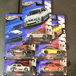 Hot Wheels 2025 Silver Series BMW Set of 5