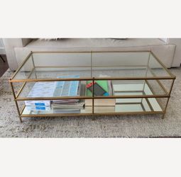 West Elm Coffee table and side table