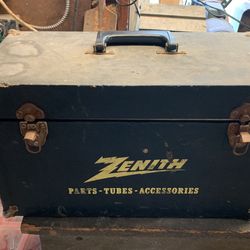 Vintage Zenith Wooden Tool/parts Box