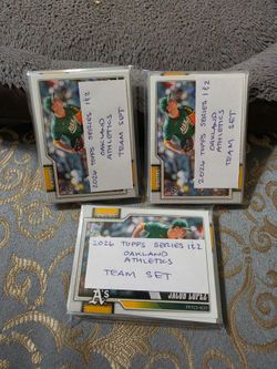 2026 Oakland / Last Vegas Athletics Team Set