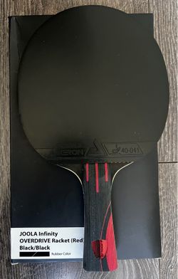 JOOLA Infinity Overdrive Carbon Table Tennis Racket - Used Twice