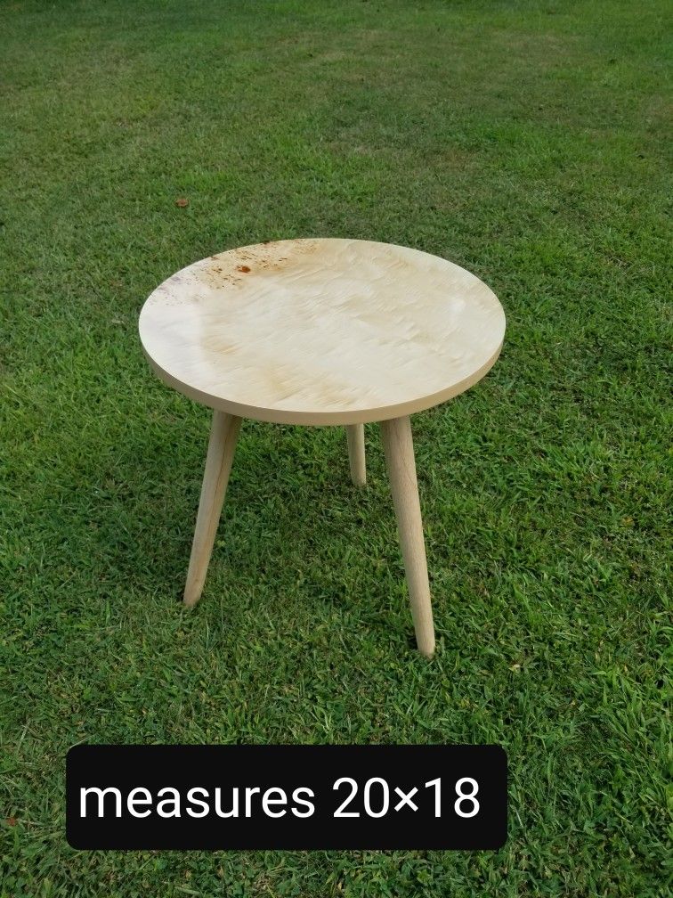 Wood Side Table