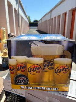 Pitcher & glasses