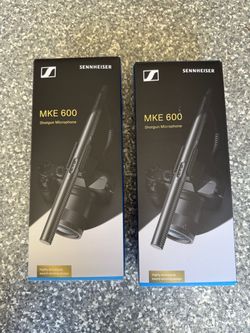 New Sennheiser MKE 600 Professional Shotgun Microphone
