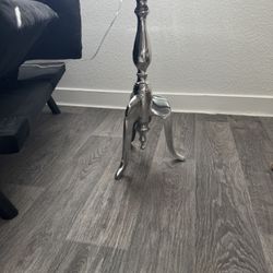Silver Accent Table