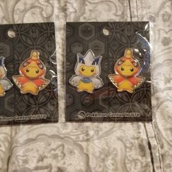 Pokemon Center Japan Exclusive Pikachu Poncho Pin sets.