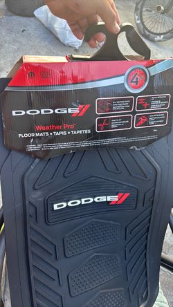 Dodge weather proof floor mats tapis tapetes