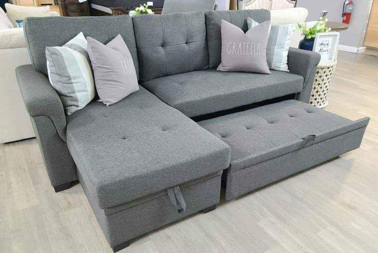 Brand New Sleeper Sectional- Finance Available Only $39 Down.