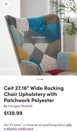 Two Corrigan Patchwork Rocking Chairs