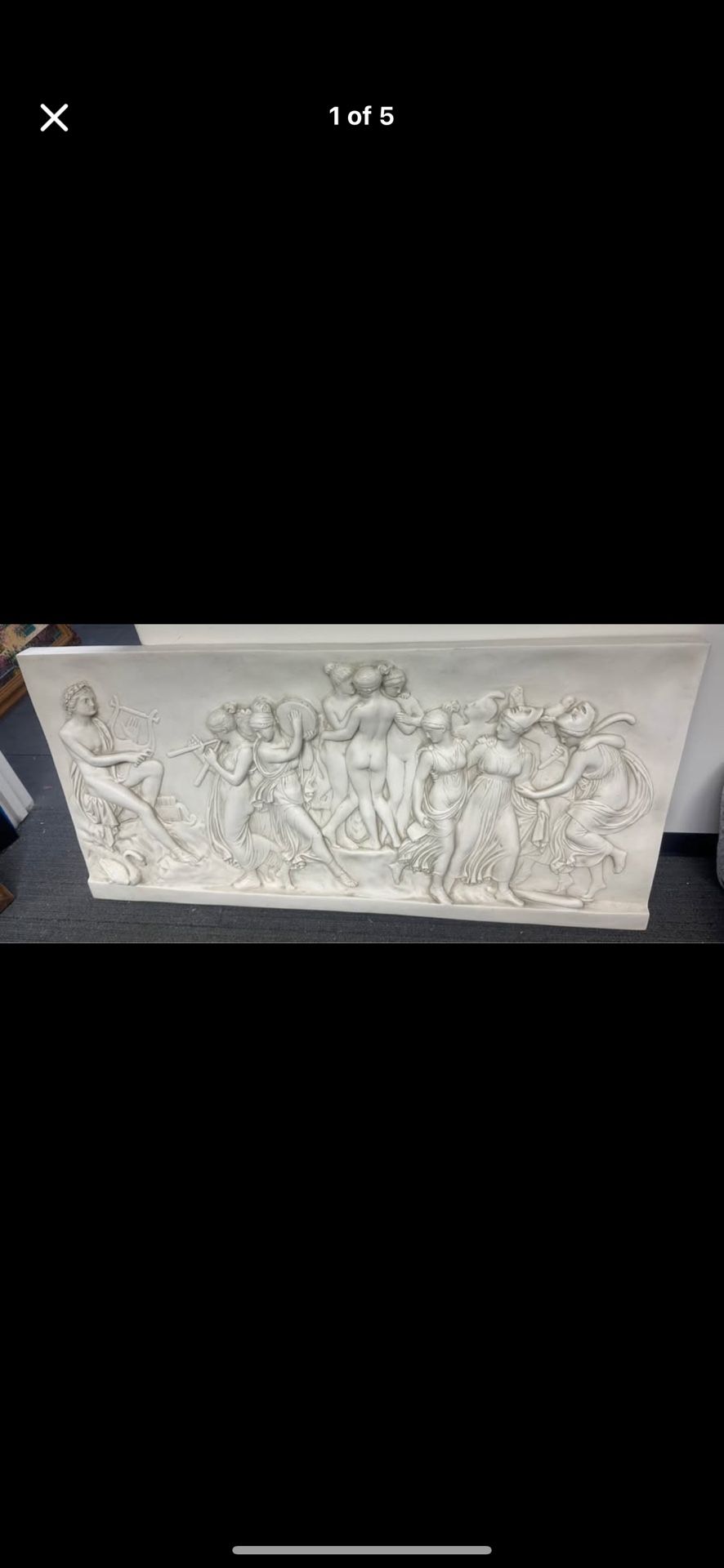 Dance of the Muses on Helicon Sculpture