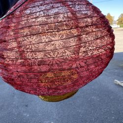 38" LED Lighted Twinkling Red Tinsel Ornament Outdoor Christmas Decoration