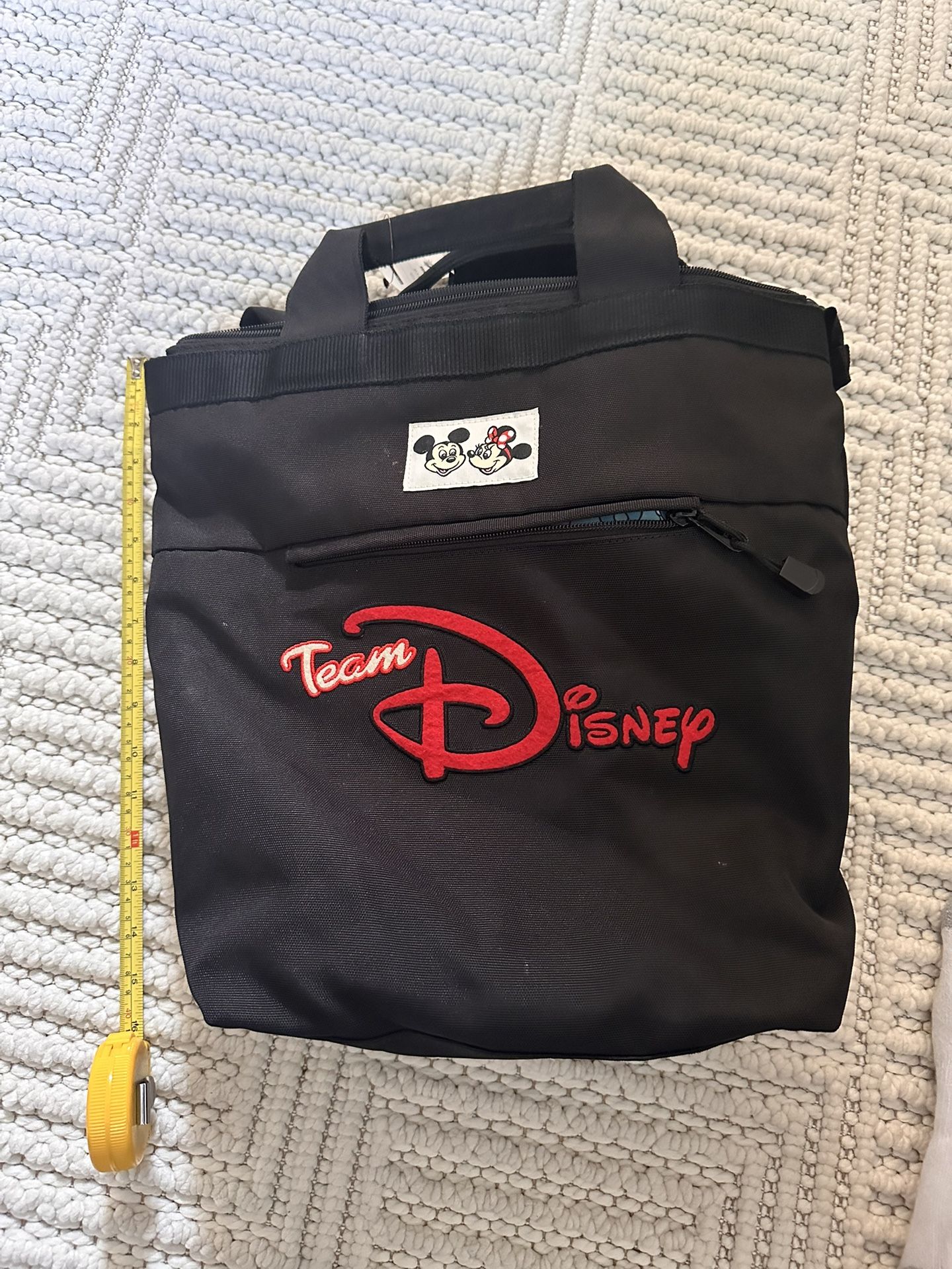 Excellent Condition Team Disney Backpack And Tote