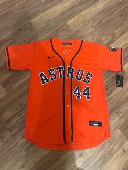 Astros Home Jersey—Alvarez