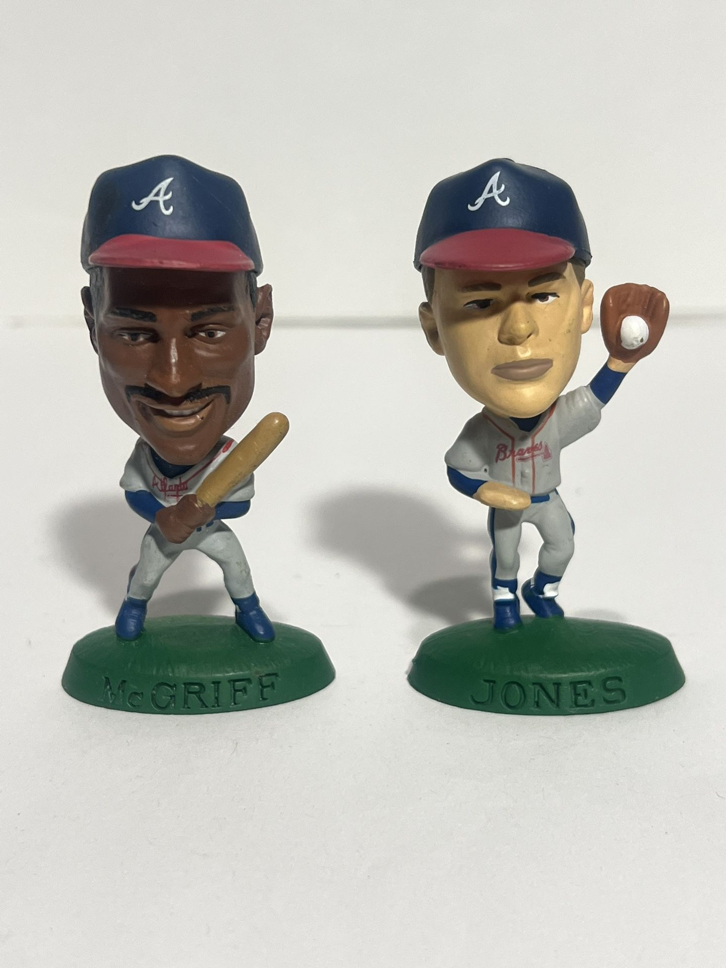 MLB Atlanta Braves : Fred McGriff & Chipper Jones 3'' Baseball Figure