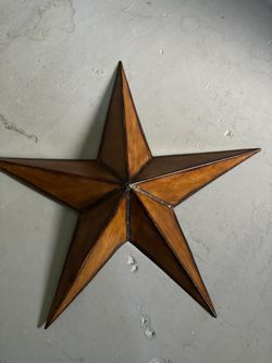 Metal Star decor outdoor