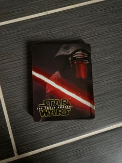 Star Wars: Force Awakens Blu-Ray Hardcover Disk