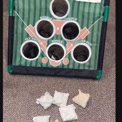 Toy - Bean Bag Toss Baseball Game, Great fun at home, picnic, or the beach!