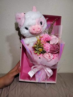 Vaquita / pink cow bouquet (PLEASE READ DESCRIPTION FIRST)
