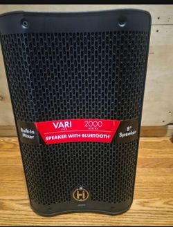 USED HARBINGER VARI V2408 POWERED BLUE TOOTH SPEAKER