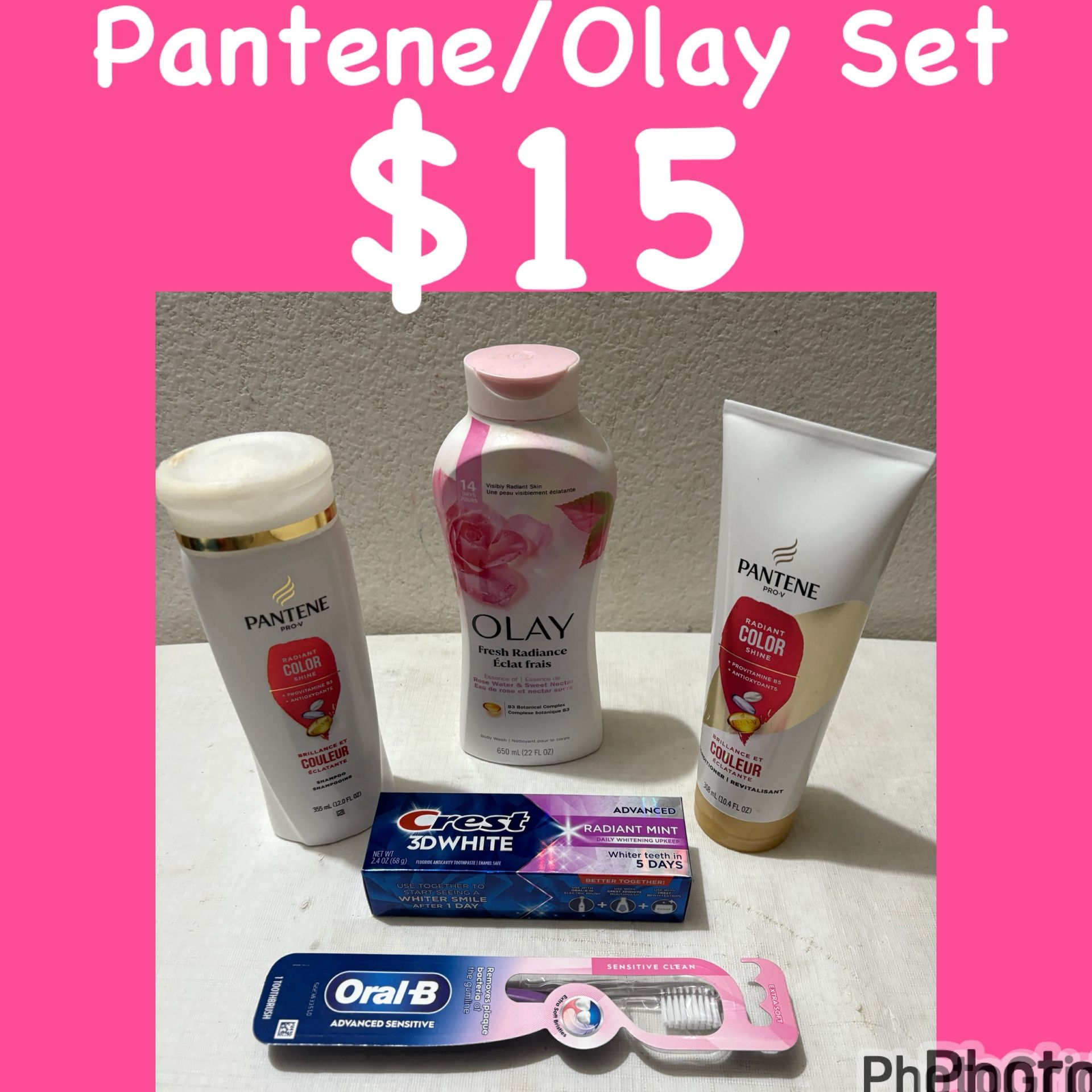 Pantene Olay Set