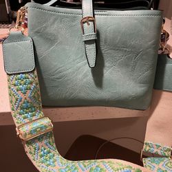 Turquoise Handbag