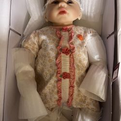 The Ashton-Drake Galleries Katie Reborn Lifelike Baby Doll 19 Inches, Interactive Breating and Cooing