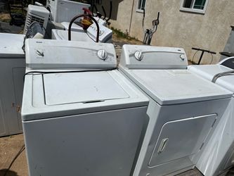 Washer and dryer set