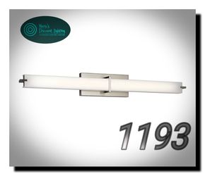 Kichler 11147NILED 37.5" LED Linear Bath Vanity Brushed Nickel