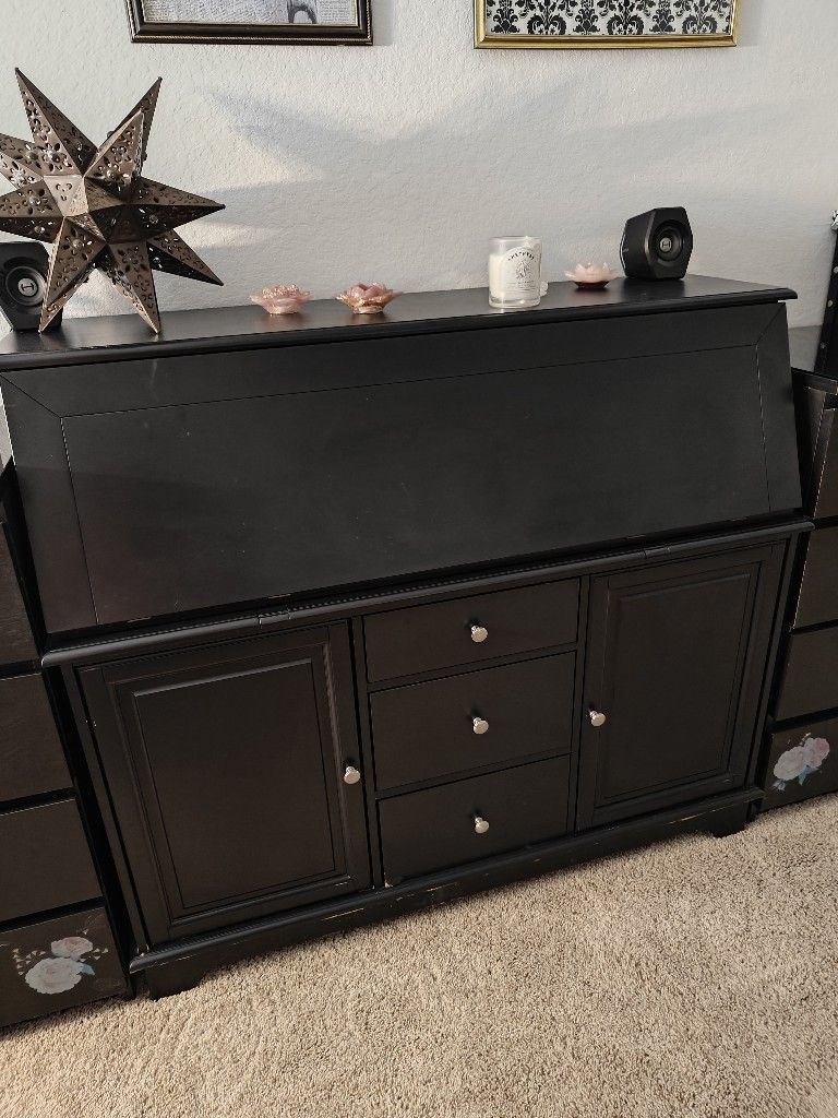 Wooden Writing Desk.