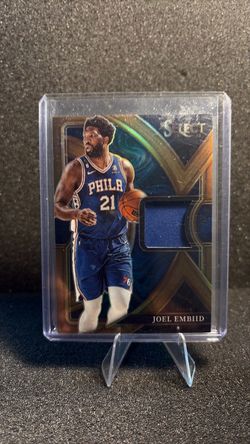 Joel Embiid game worn used material