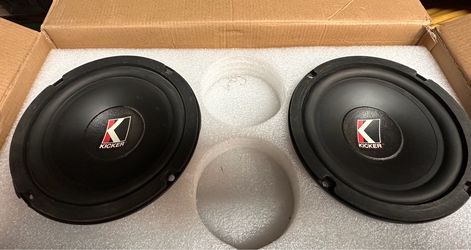 Rare and Nice old school Kicker Resolution R6 midbass Speakers Tested