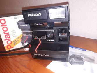 Polaroid 600 Vintage W Box And Manual!