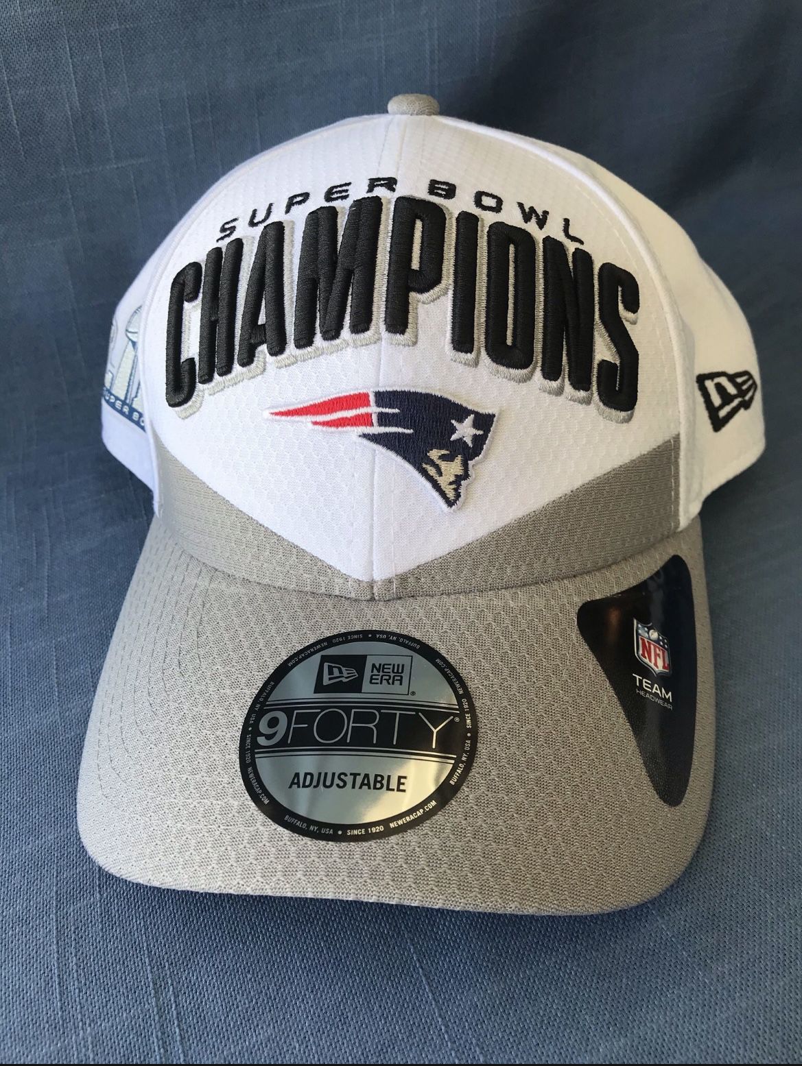 New England Patriots “Supet Bowl LIII Champions” (2019) hat - Brand New! 