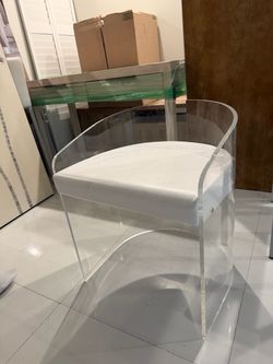 Urban outfitters acrylic chair