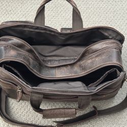 Brown Leather Briefcase