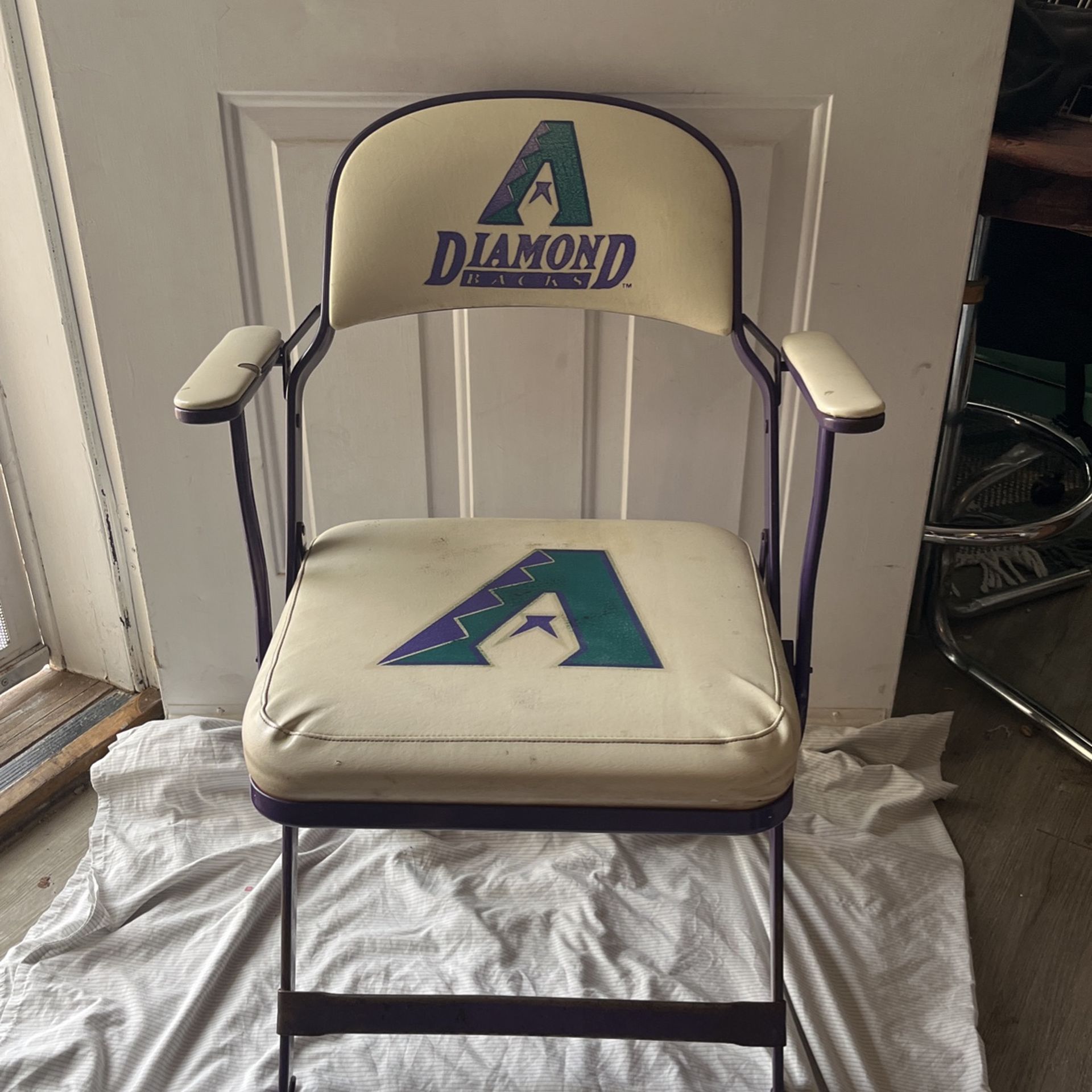 Vintage 1999 Diamond Backs Fold Chair