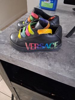Versace baby shoes
