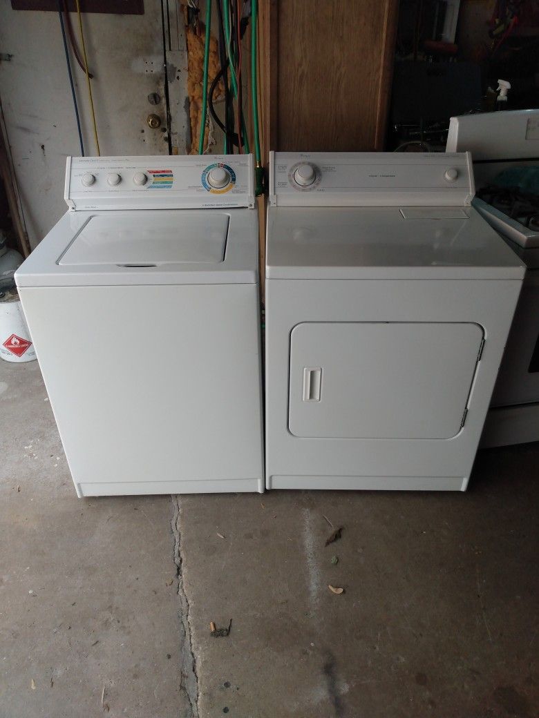 Whirlpool Heavy Duty Washer And Matching Whirlpool Heavy Duty Electric Dryer