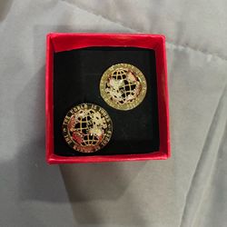 THE WORLD IS YOURS earrings