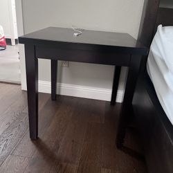 Today Only! QTY 2 espresso End Tables
