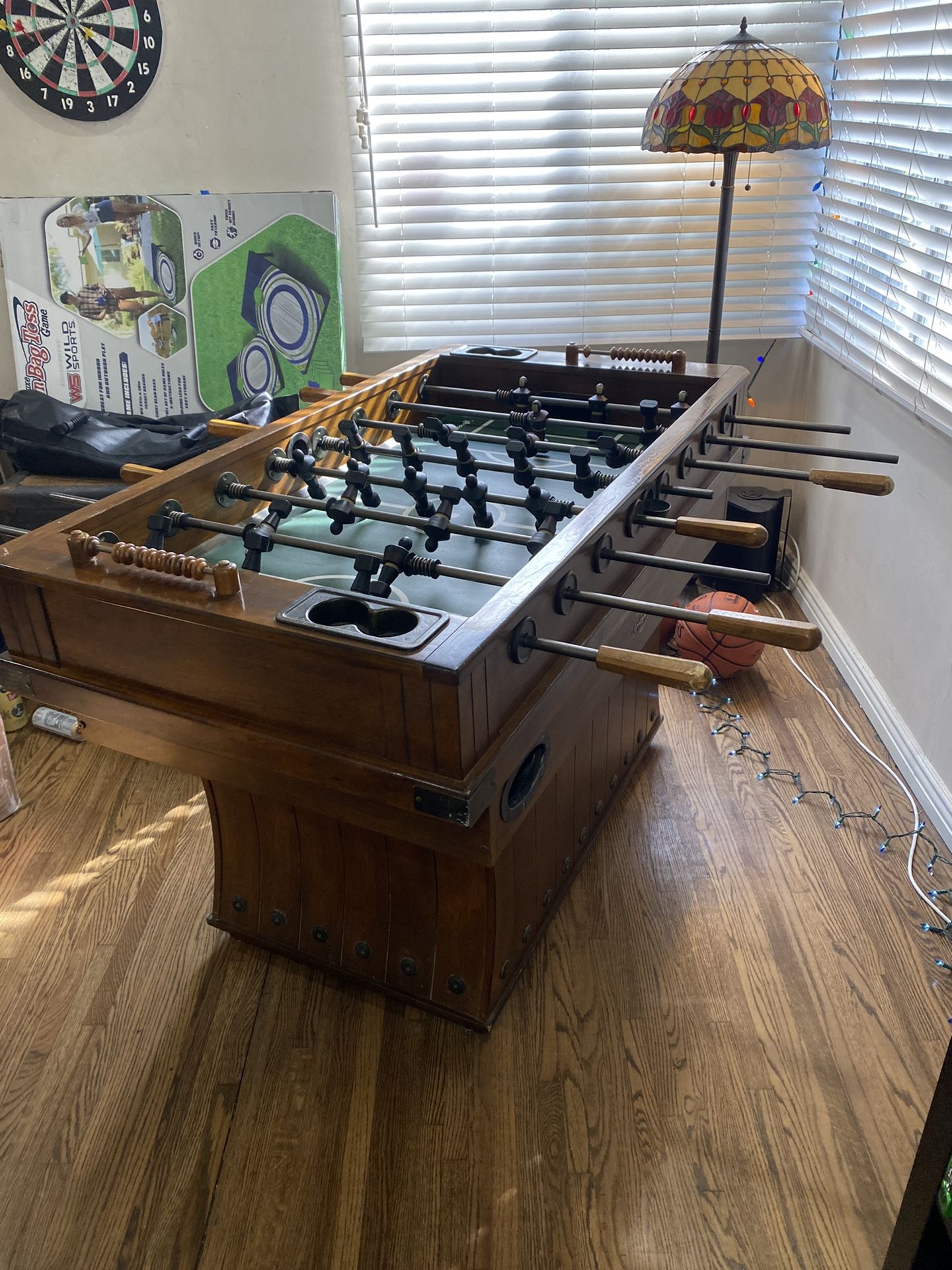 Foosball Table SPORTCRAFT - Oxford Rustic Antique Foosball Table