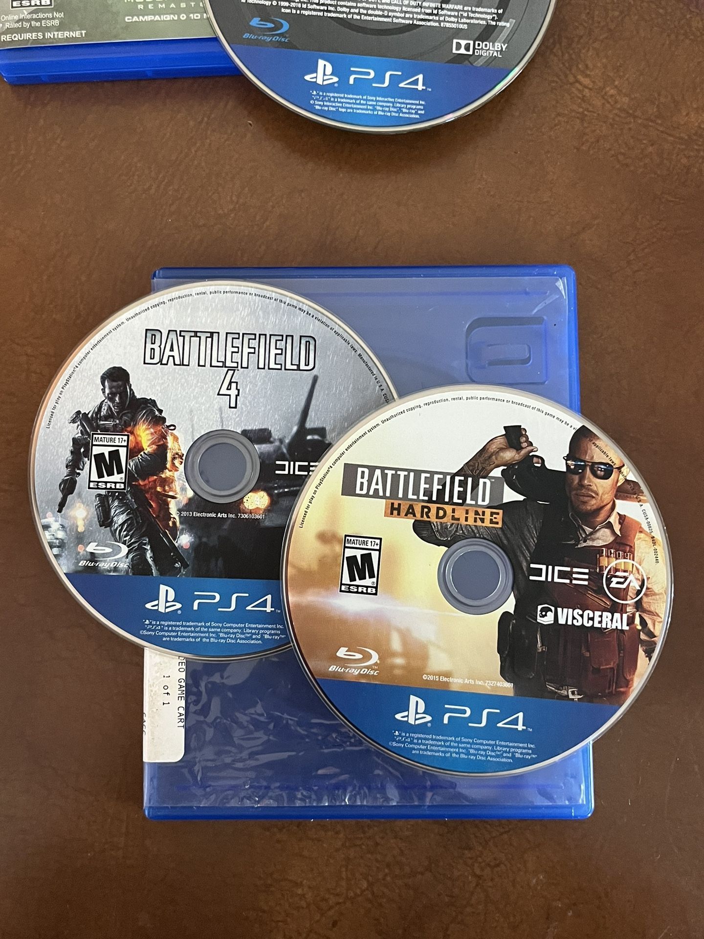 Battlefield combo for PS4