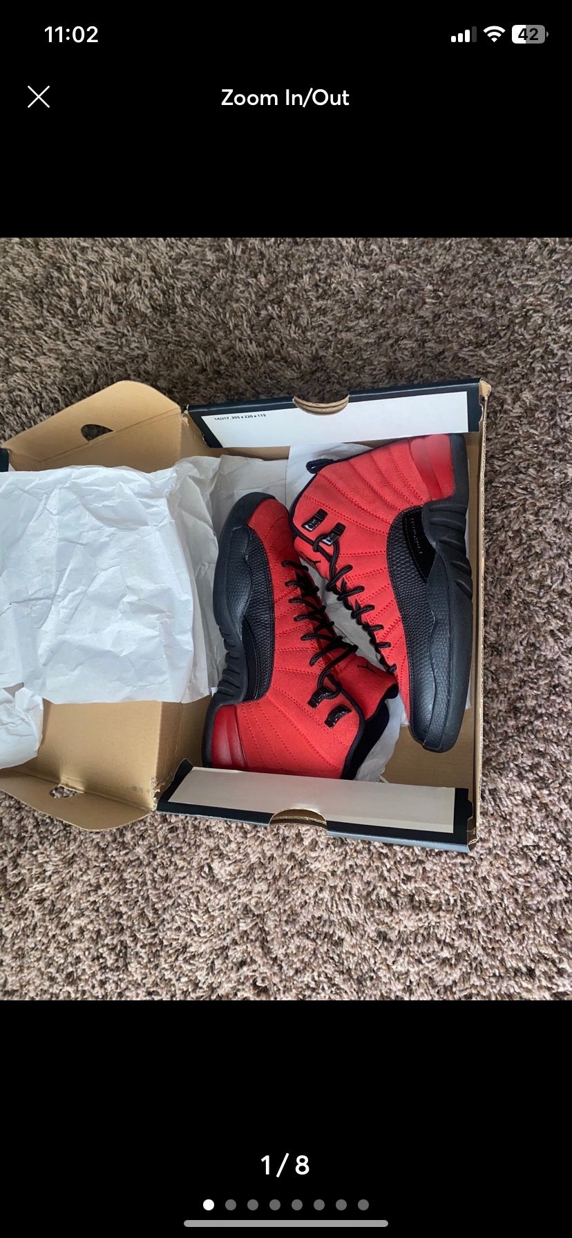 Jordan 12 Reverse Flu Game (Gs)