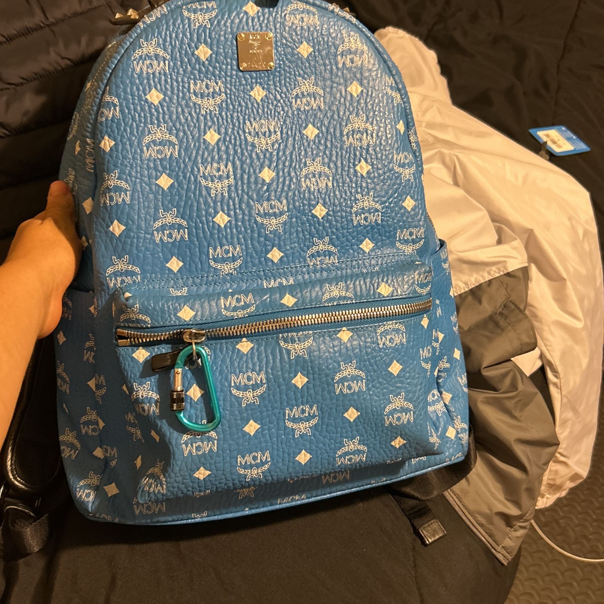 mcm Backpack Blue