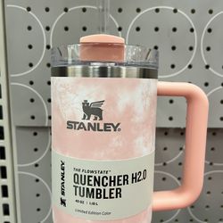 Stanley Peach Tie Dye Tumbler 