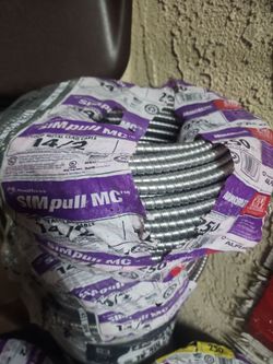 14/2 MC-AL Metal Clad Wire
